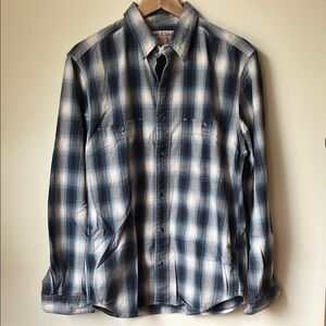 Filson Men's Blue Plaid Shirt